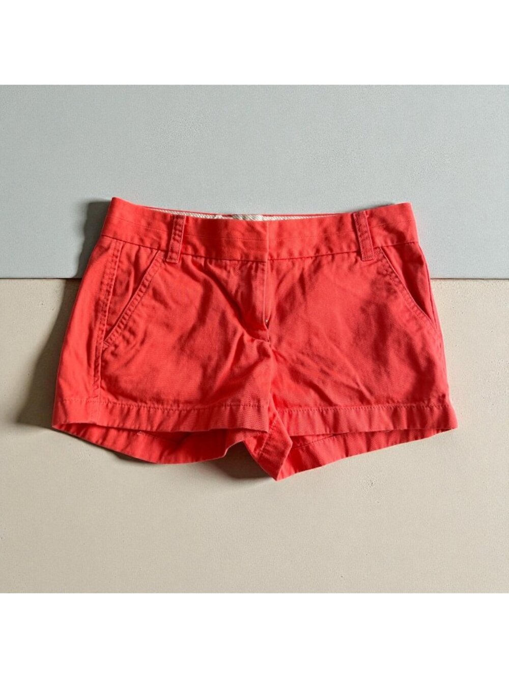 J. Crew Factory Bright Coral Women's Shorts